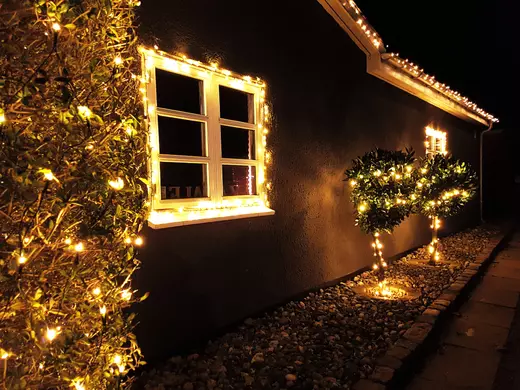 Energy-Efficient Christmas Garden Lighting